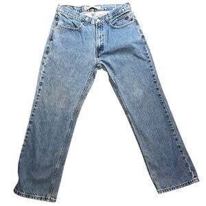 Harley Davidson biker 2008 women's  33/30 denim straight leg jeans